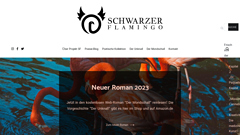 Details : Schwarzer Flamingo Poesie Blog