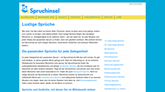 Details : Spruchinsel – Lustige Sprüche und mehr